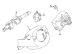 Diagram for Nissan Steering Column Cover - 48470-6LB0A