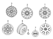 Diagram for 2022 Nissan Frontier Spare Wheel - 40300-9BU1A