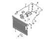 Diagram for Nissan Frontier A/C Condenser - 92100-9BU0A