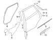 Diagram for Nissan Kicks Door Moldings - 82870-5RB0C