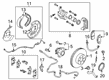 Diagram for 2021 Nissan Rogue Sport Wheel Stud - 40056-6RA0A