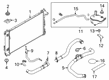 Diagram for Nissan Altima Radiator - 21460-6CB0C