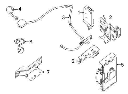 283B0-3NF2A Nissan Telematics Communication Unit