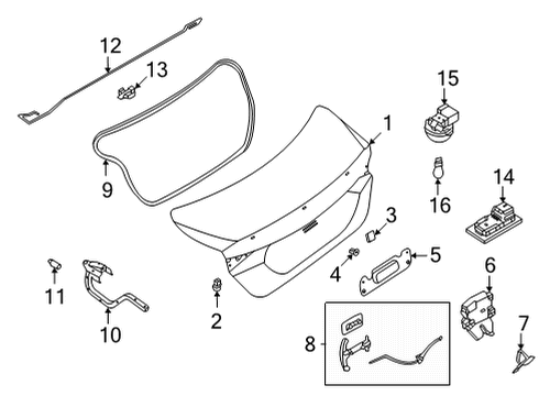 Nissan 01121-A6081 Screw