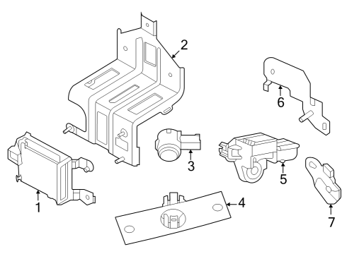 Nissan 24033-6GR0A HARNESS-SUB,FRONT BUMPER