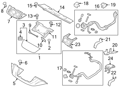 Nissan 62320-5SA2B Cover Assembly-Charge Port