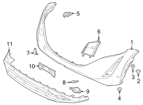 Nissan 01456-A6051 Screw