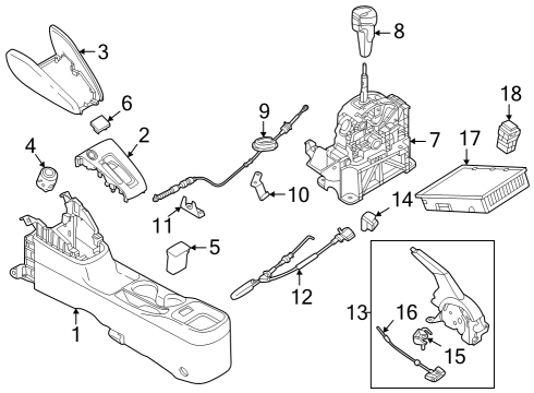 Nissan 328G1-5FB0A RETAINER-Knob