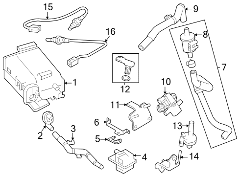 Nissan 11810-5CA0A VALVE ASSY-CONTROL