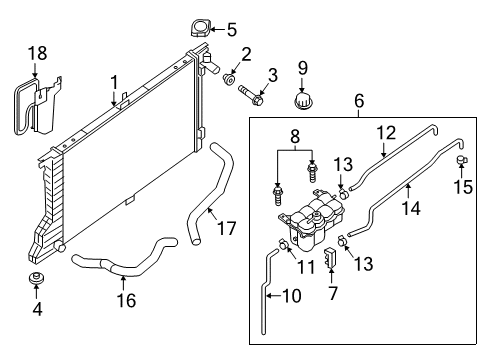 21410-9FV0A Nissan Radiator Assy