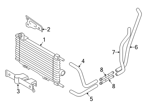 2020 Nissan NV 200 Oil Cooler Diagram