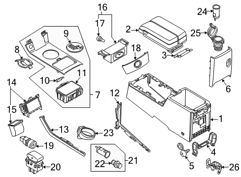 Cap-Screw Diagram for 01307-00073