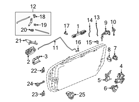 Check Link Assembly Diagram for 80431-AG000