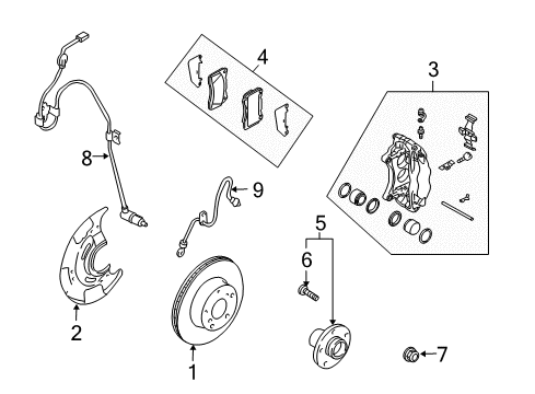BLADE ASSY - WS WIPER Diagram for 32011-028