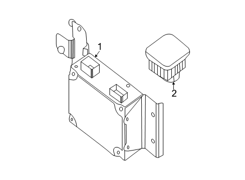 2021 Nissan NV 3500 Electrical Components Diagram 2
