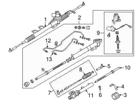 Gear Assembly-Power Diagram for 49200-6P100