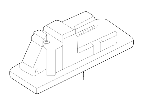 2023 Nissan Z License Lamps Diagram