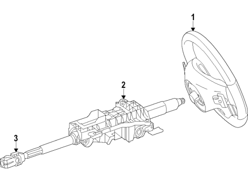 Control Unit & Motor Assembly-Eps Diagram for 48811-6MM2A