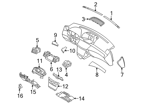 Finisher-Instrument Diagram for 68411-EJ80A
