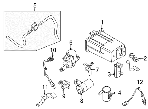 2020 Nissan NV 3500 Powertrain Control Diagram 5