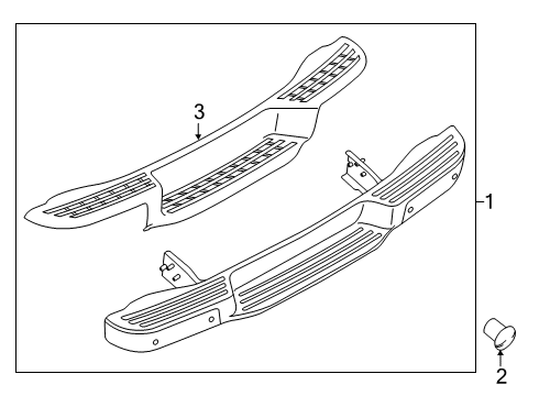 2021 Nissan NV 3500 Parking Aid Diagram 5