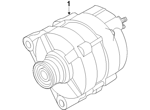 2020 Nissan NV 200 Alternator Diagram 1