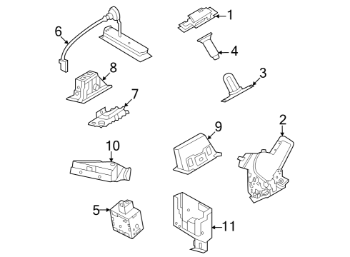 2023 Nissan ARIYA Lock & Hardware Diagram 2