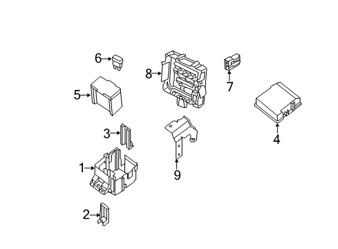 2021 Nissan NV 3500 Fuse & Relay Diagram
