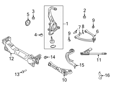 Service File C Diagram for 54468-AL511