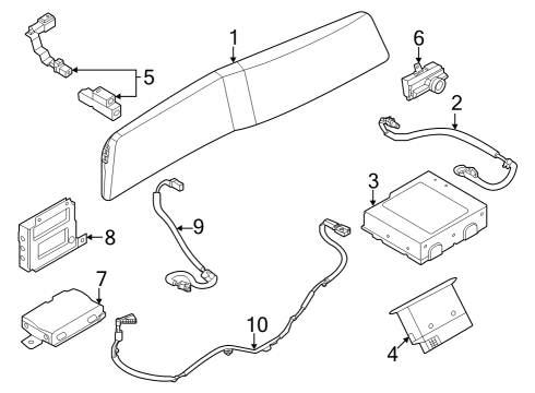2023 Nissan ARIYA Navigation System Diagram 2