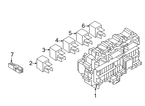 2022 Nissan Kicks Fuse & Relay Diagram 3