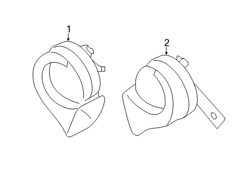 2022 Nissan Murano Horn Diagram
