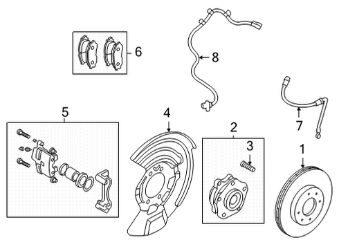 Bolt Diagram for 01125-A2301
