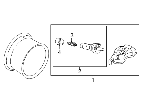 2022 Nissan Rogue Sport Tire Pressure Monitoring Diagram