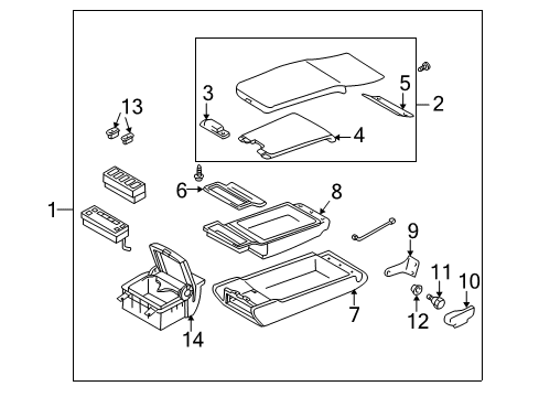 Switch Assembly-Pow Diagram for 25500-AR020