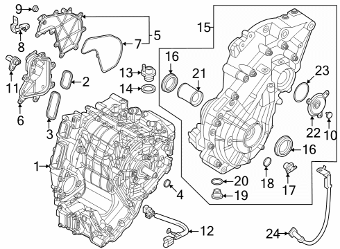 2023 Nissan ARIYA Electrical Components Diagram 7