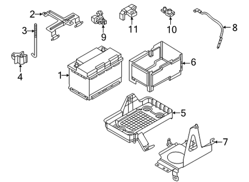 2022 Nissan Rogue Battery Diagram