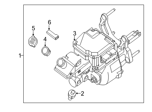 Control Assembly-Brake Diagram for 46007-3NF7A