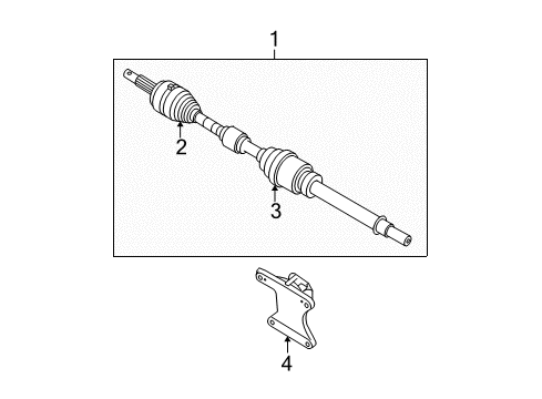 C9241-JA010 Genuine Nissan #C9241JA010 Repair Kt Outer RH
