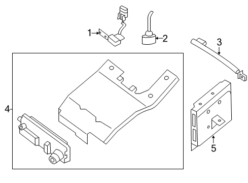 Controller Assy-Camera Diagram for 284A1-9NF0A