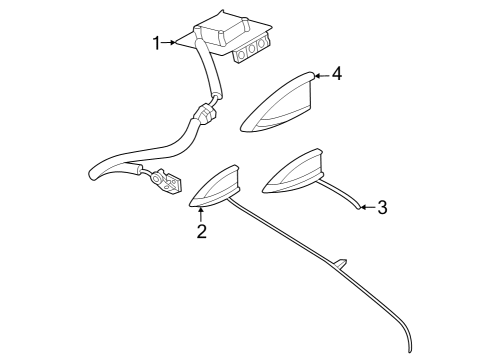 2023 Nissan ARIYA Navigation System Diagram 1
