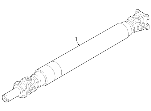 2024 Nissan Z Drive Shaft - Rear Diagram 2
