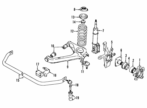 Ball Joint Diagram for 30016-031