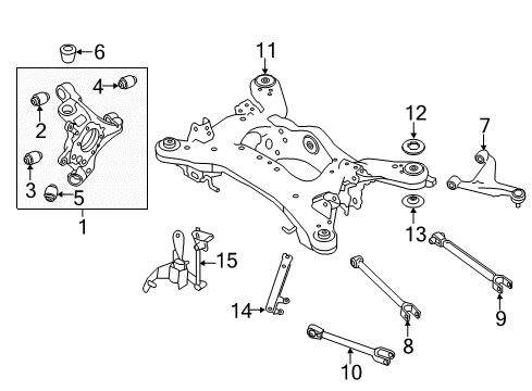 Bush Diagram for 56219-5CA1A