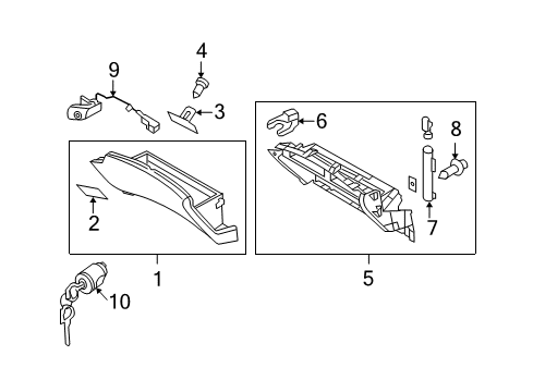 Box-Glove Diagram for 68500-EJ80C
