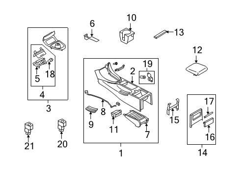 Console ASMY Ce Diagram for 96910-3WJ7A