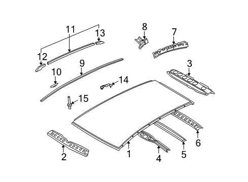 MOULDING Assembly-R Diagram for 73851-CG002