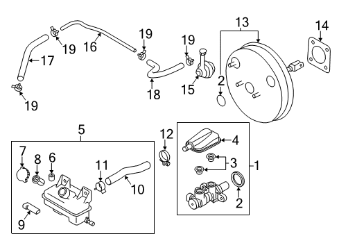 2020 Nissan NV 200 Hydraulic System Diagram