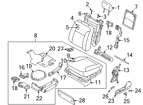 FINISHER Assembly-C Diagram for 87380-AR662