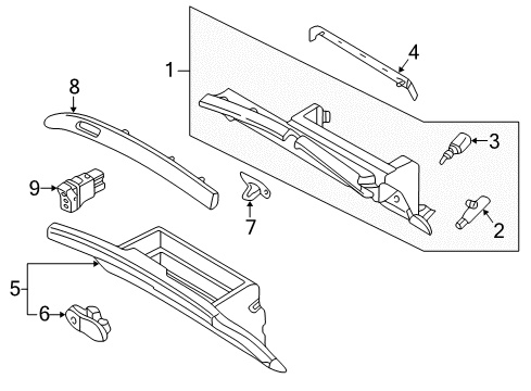 Finisher-Instrument Diagram for 68410-AR222